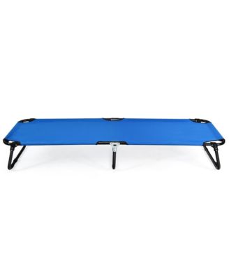 Folding Camping Bed Outdoor Portable Military Cot Sleeping Hiking Travel