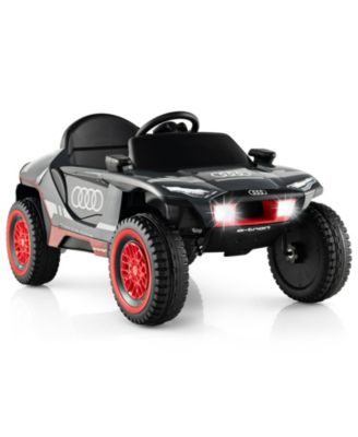 Licensed Audi Kids Ride On E-tron Racing Car-Grey