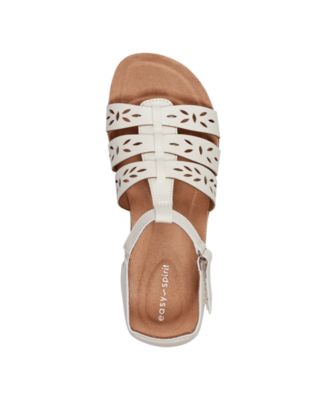 Women's Luisa Round Toe Strappy Flat Sandals