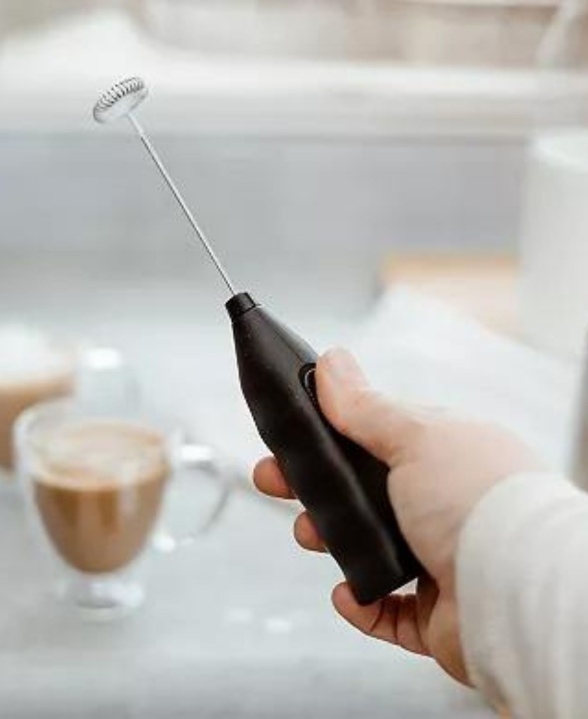 Grosche Milano Cafe Bliss: Moka Pot Frother Duo In Black