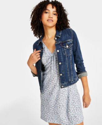 Women's Original Cotton Denim Trucker Jacket, XS-4X