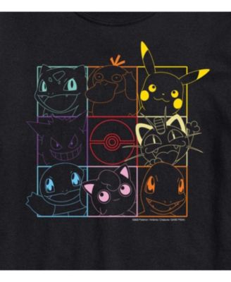 Hybrid Apparel Character Grid Men's Short Sleeve Tee