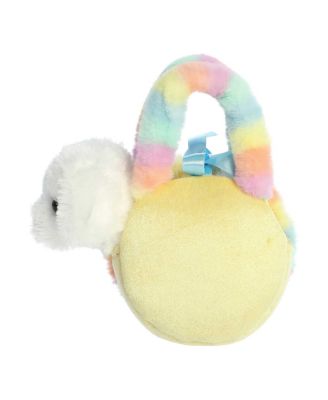 Small Fancy Pals Pastel Rainbow SMILEYWORLD Vibrant Plush Toy 8"