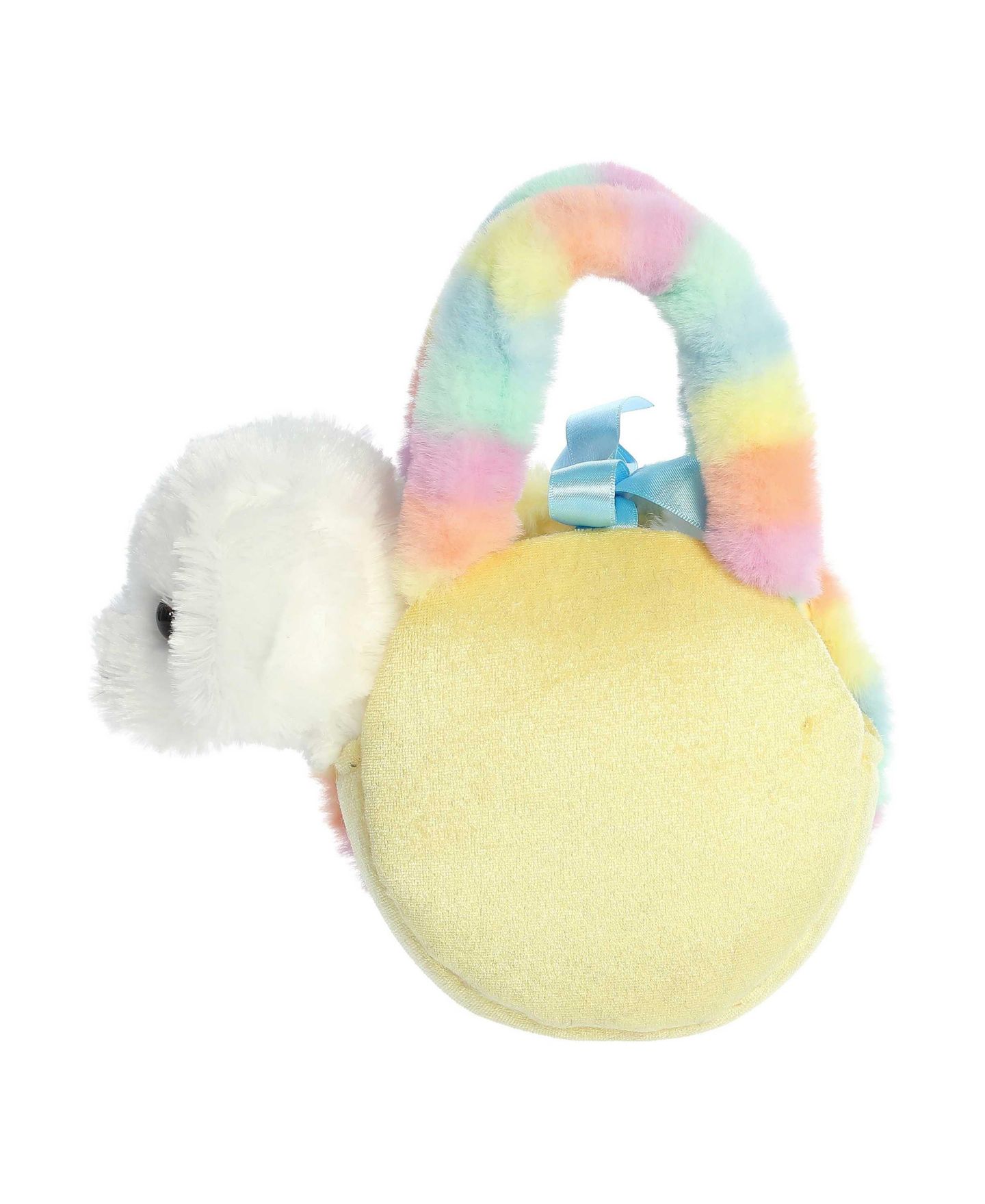 Детские мягкие игрушки Aurora Fancy Pals Smiley Face Puppy 8" Plush, 2-Piece Set — фото 2
