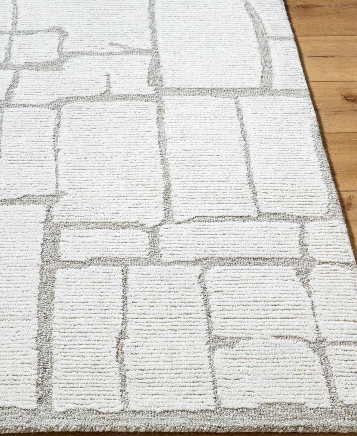 Surya Bianca 530223 2'x3' Area Rug In Bone