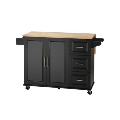 Extendable Table Mobile Kitchen Island