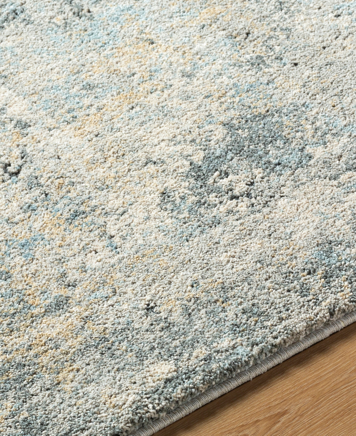 Surya Avellino 528145 7'10"x10' Area Rug In Silver