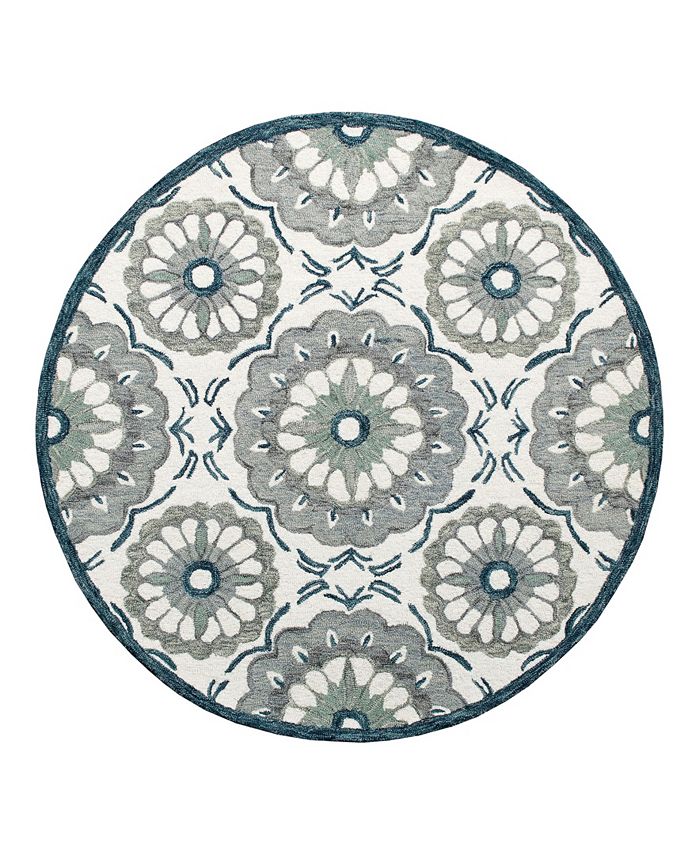 LR Home Rochelle RUG-132 3' Round - Macy's