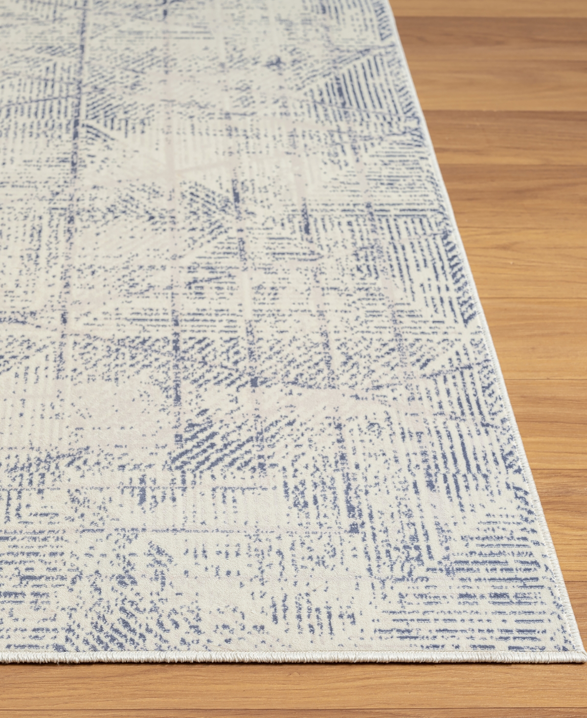 Lr Home Anna Ari-424 7'10"x9'10" Area Rug In Blue- Gray