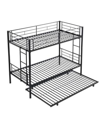 Metal Bunk Bed With Trundle