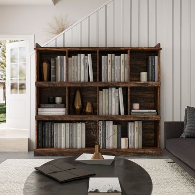 cubbyhole storage 10-Shelf Bookcase