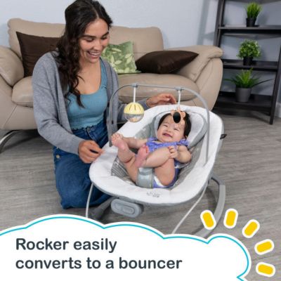 My First Rocker 2 Bouncer - TWO OF A KIND GREY