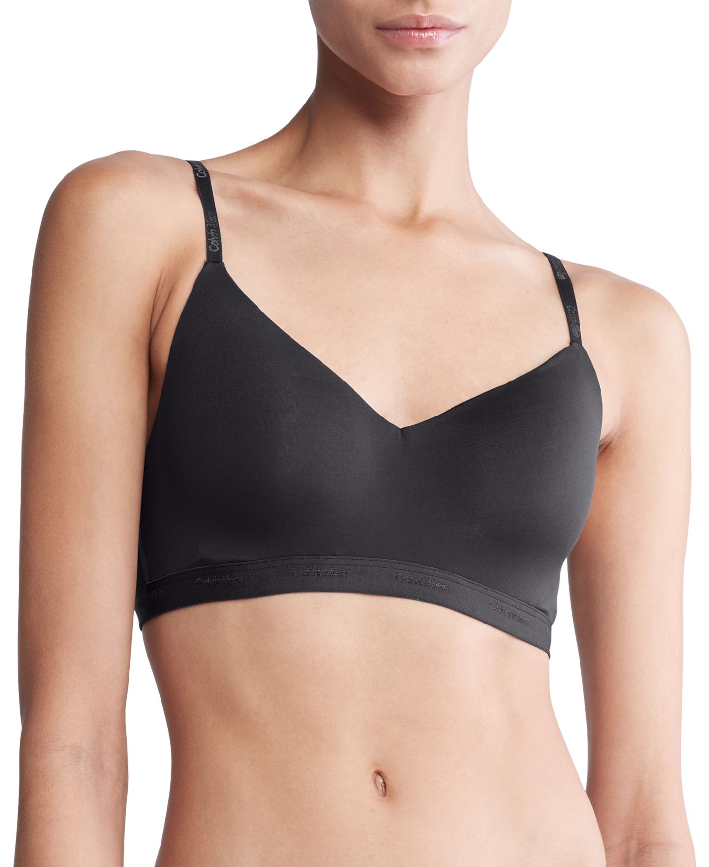 Бралетт Body, лёгкая чашка — Calvin Klein, цвет: Чёрный — фото 1