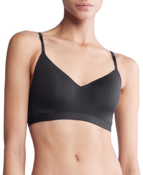 Бралетт Body, лёгкая чашка — Calvin Klein, цвет: Чёрный
