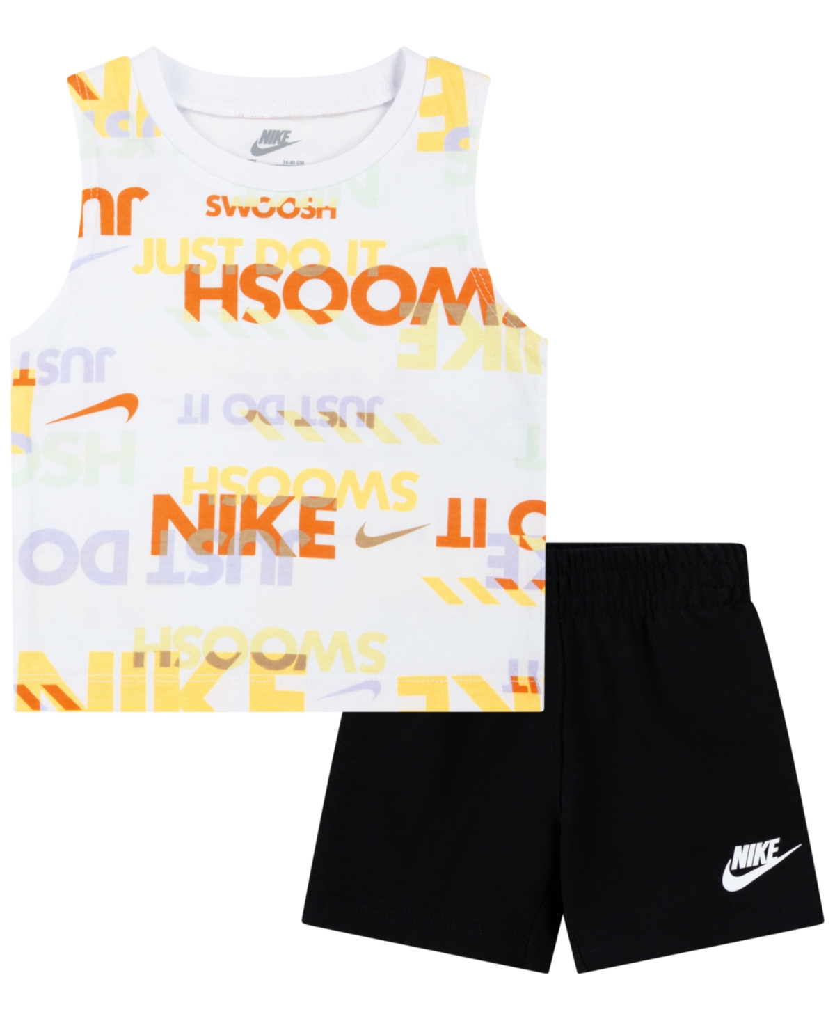 Nike Baby Boys Tank Top And Short Set In Multi