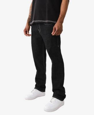 True Religion Men's Ricky Flap Rope Stitch Straight Jean - Macy's