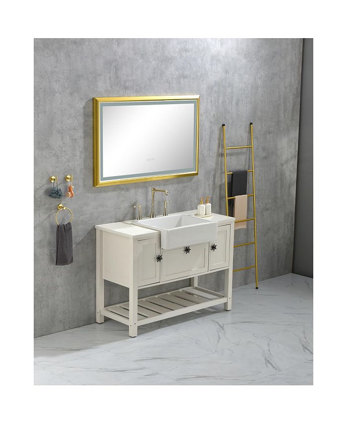 Simplie Fun Bathroom Vanities Without Tops 48 In. W X 201/2 In. D