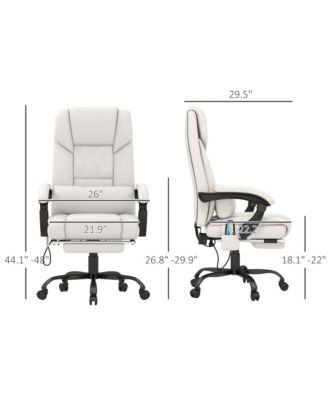 Massage Office Chair, Office Chair with 6 Vibration Points,