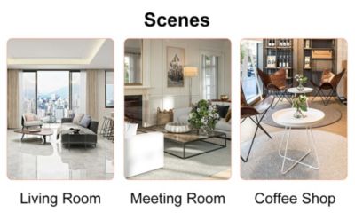 Streamdale Modern Glass Top Coffee Table