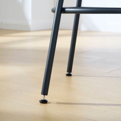 Streamdale Rustic Brown Bar Table Set with Upholstered Stool