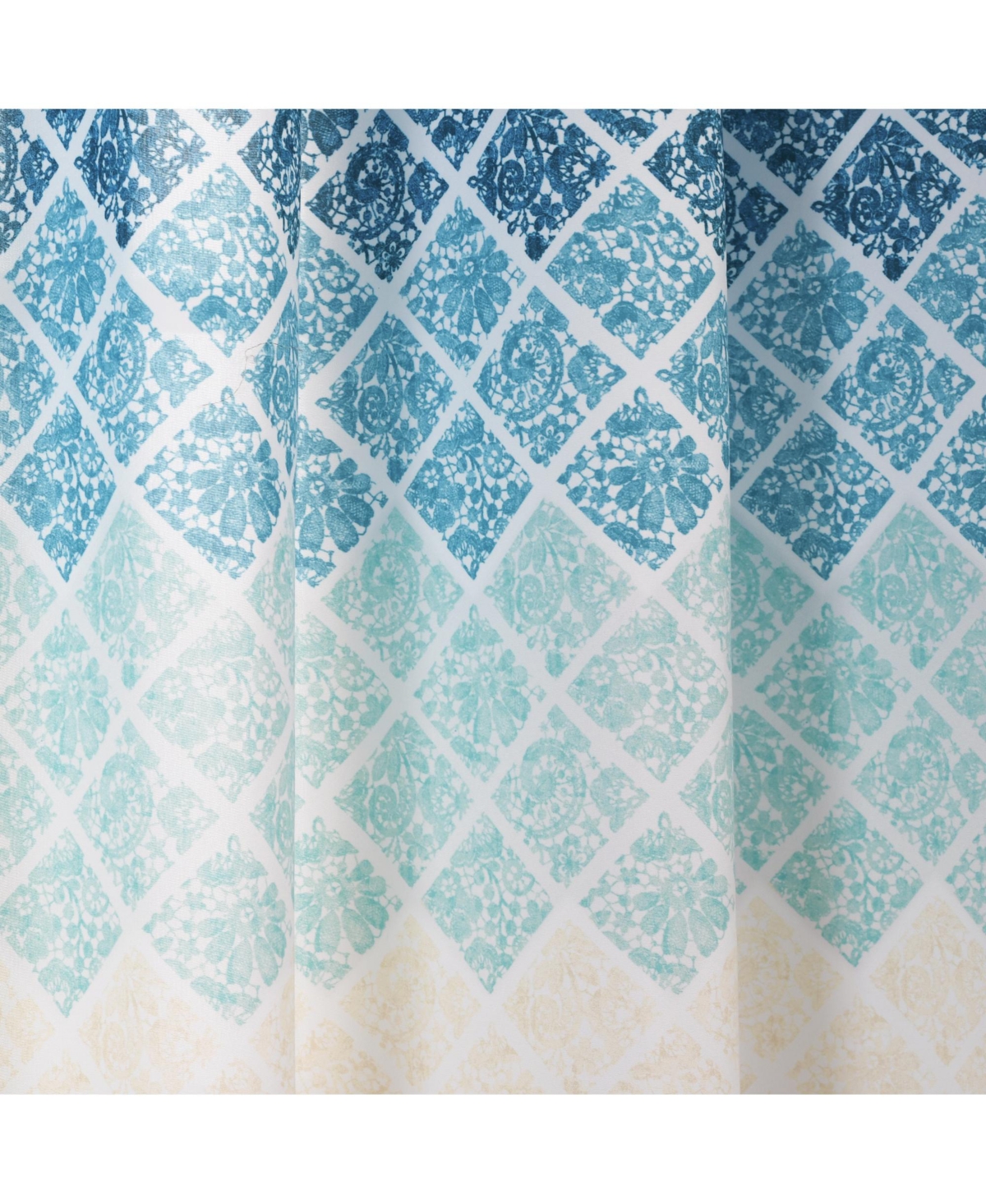 Lush Decor Medallion Ombre Window Curtain Panels