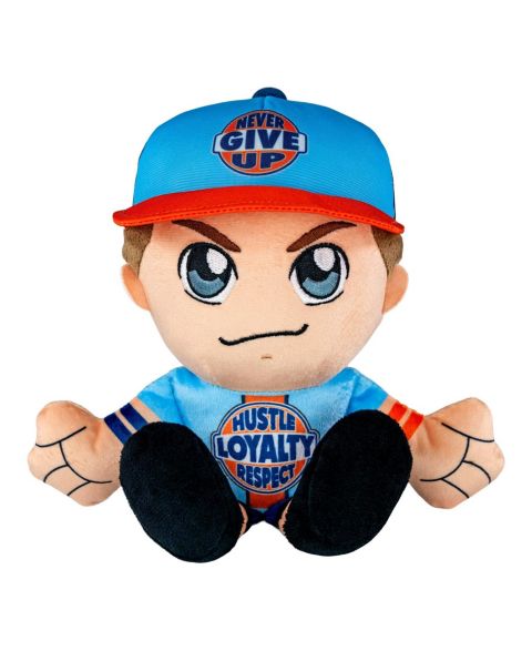 Детская мягкая игрушка Bleacher Creatures WWE John Cena 8" Kuricha Plush - Soft Chibi Inspired Wrestling Superstar