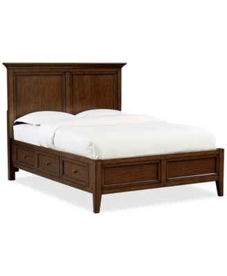 Furniture Matteo Storage Platform Queen Bed, Created for Macy's