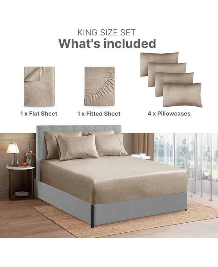 CGK Unlimited Microfiber Sheet Set 18" 24" Inch Extra Deep Pocket