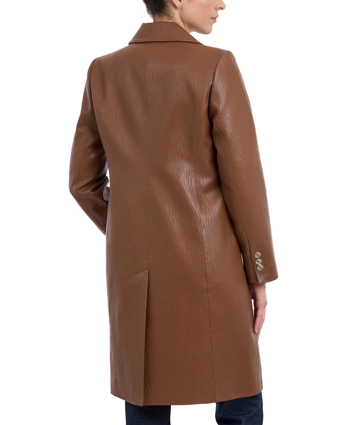 Michael Michael Kors Women's Textured Faux-Leather Jacket