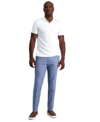 Men's Slim-Fit Linen Pants