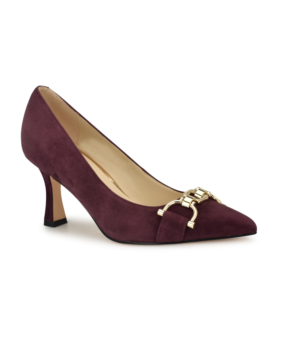 Nine West Women's Jella Pointy Toe Embellished Dress Pumps