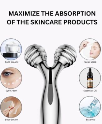 Microcurrent Facial Face Massager Device Roller