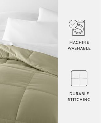 All Season Lightweight Solid Down Alternative Comforter, Twin/Twin XL