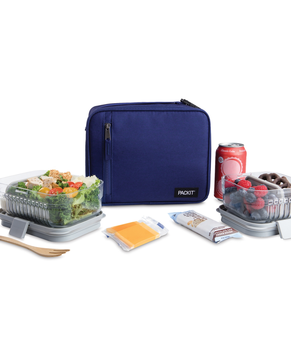 Pack It Freezable Classic Lunch Box In True Blue