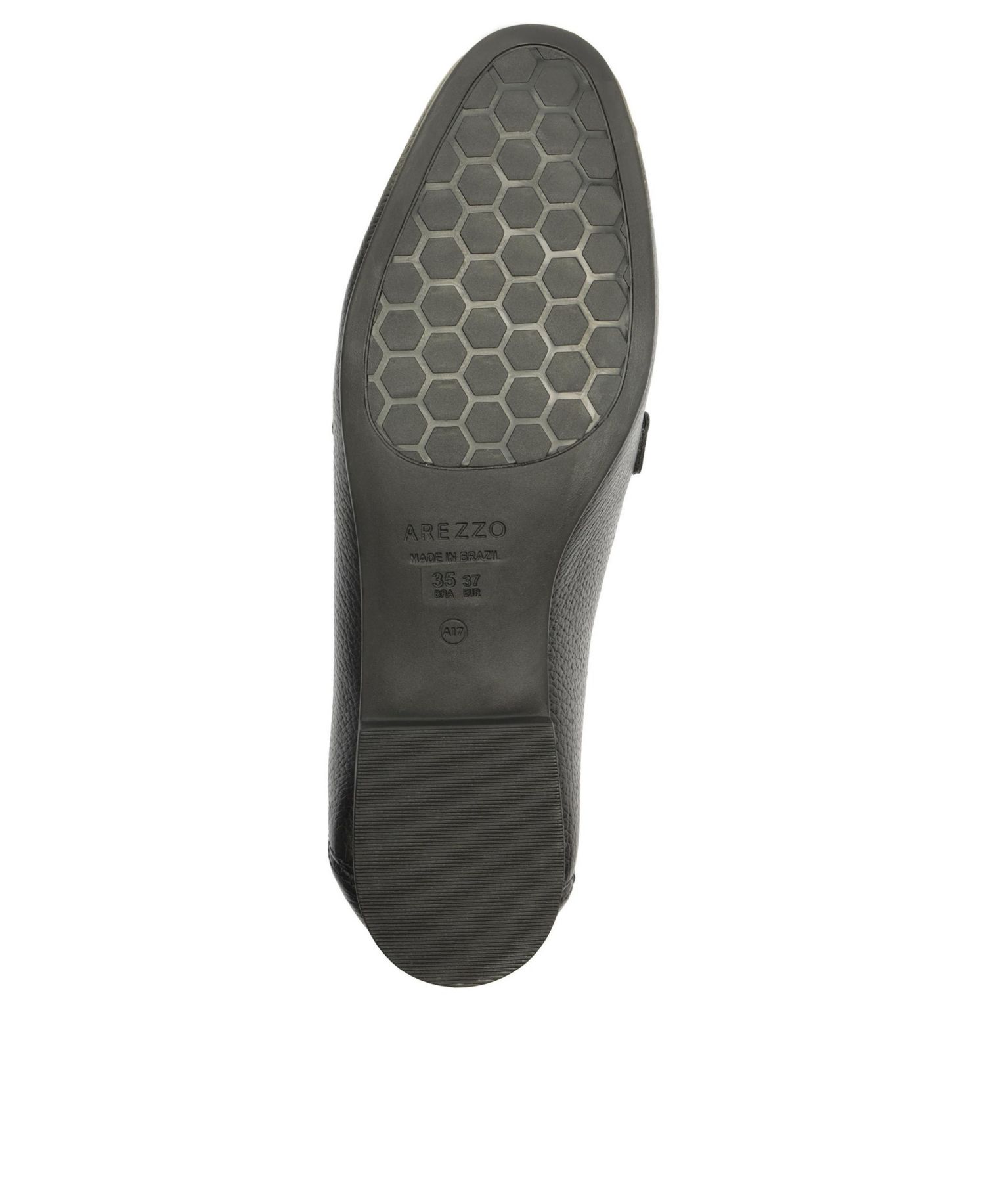 Women's Emma Horse Bit Pebble Leather Classic Loafers