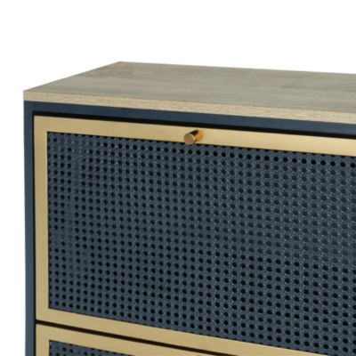 3-Door Metal Shoe Rack, Freestanding Modern