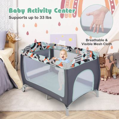 Baby 3 in 1 Playard Portable Nursery Center