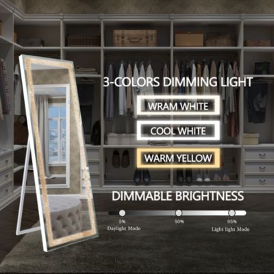 LED Mirror Lamp With Lights