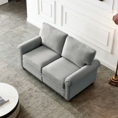 + Loveseat + Linen Fabric + Upholstery with Storage