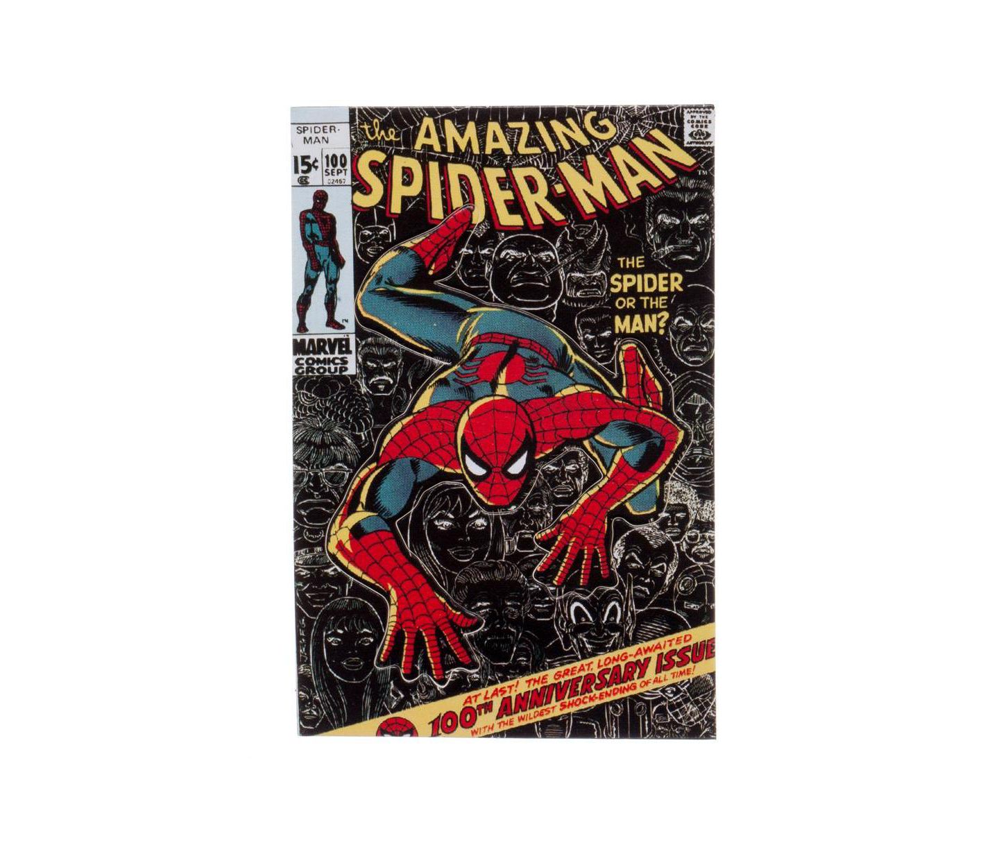 Женские брелоки Spider-Man Wall Crawler 22" Lanyard With ID Sleeve, цвет: Красный — фото 2