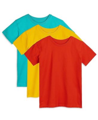 Girls 3pk Fair Trade Organic Cotton Classic Fit Tees