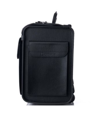 19 Wheeled Briefcase Rolling Case Sales Sample Pilot Lawyer Attache