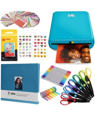 Step Mobile Instant Photo Printer 2x3" & Scrapbook Bundle