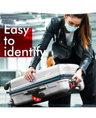 Mickey Mouse and Minnie Mouse Luggage Tags Gifts Mickey and Minnie PVC Travel Tags Gifts - Set of 4