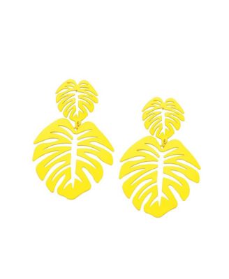 Women's Leaf Drop Earrings