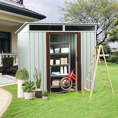 6FT X 5FT Outdoor Metal Storage Shed