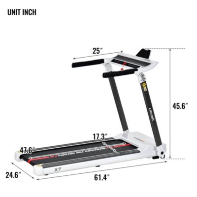 Streamdale Portable Electric Treadmill 3.5HP 14Km/H Foldable Gym-Home Fitness