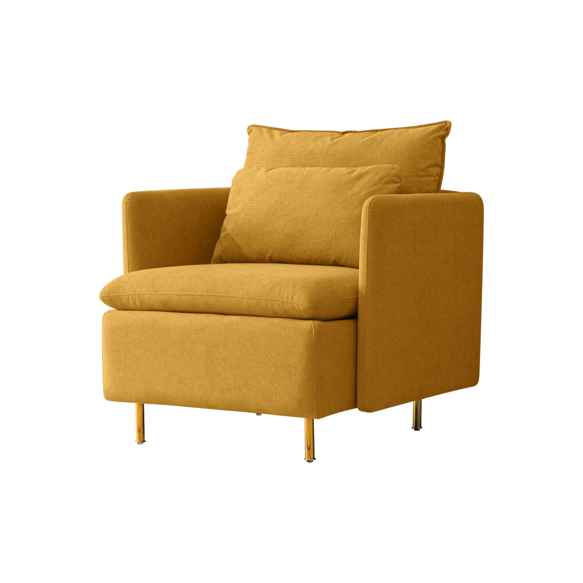 Streamdale Furniture Modern Fabric Accent Armchair, Upholstered Single Sofa Chair,Cotton Linen-30.7