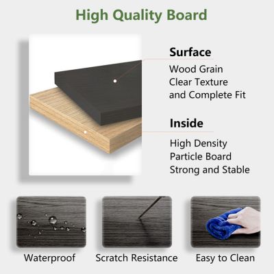 Streamdale RGB LED TV Stand with Storage and Remote Control