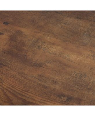 5-Tier Bookshelf, 75 Inch Tall Arched Bookcase Shelf Storage Organizer, Industrial Book Rack With Metal Frame, Open Standing Display Rack